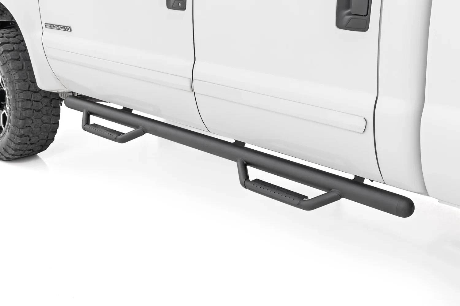 Nerf Steps - Cab Length - Crew Cab - Ford F-250_F-350 Super Duty (99-16)